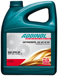 Addinol Getriebeol GX 80W 90 4L , , 4014766250438480w-90