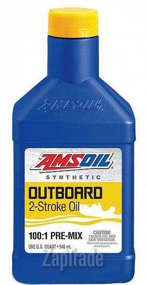   Amsoil Outboard 100:1 Pre-Mix Synthetic 2-Stroke Oil 