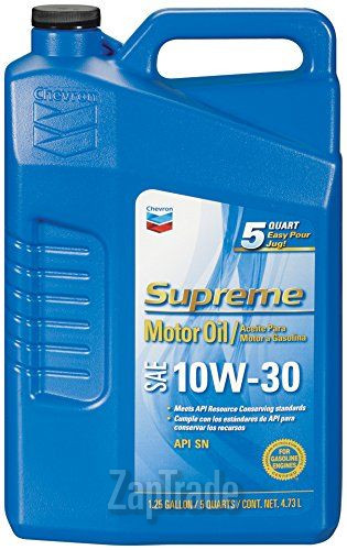   Chevron Supreme Motor Oil 10W-30 