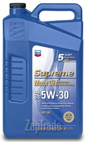   Chevron Supreme Motor Oil 