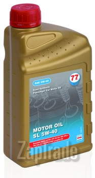 Моторное масло 77lubricants Motor oil SL SAE 5w40 Полусинтетическое