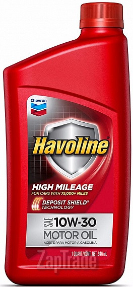   Chevron Havoline High Mileage 10W-30 